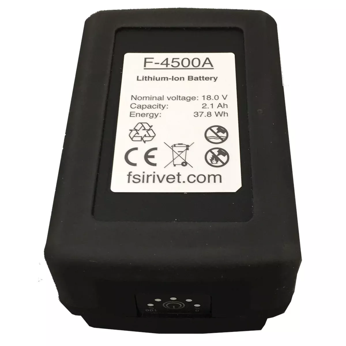 18 Volt DC Li-Ion Battery Pack FSIF-4500A FASTENING SYSTEMS INTERNATIONAL