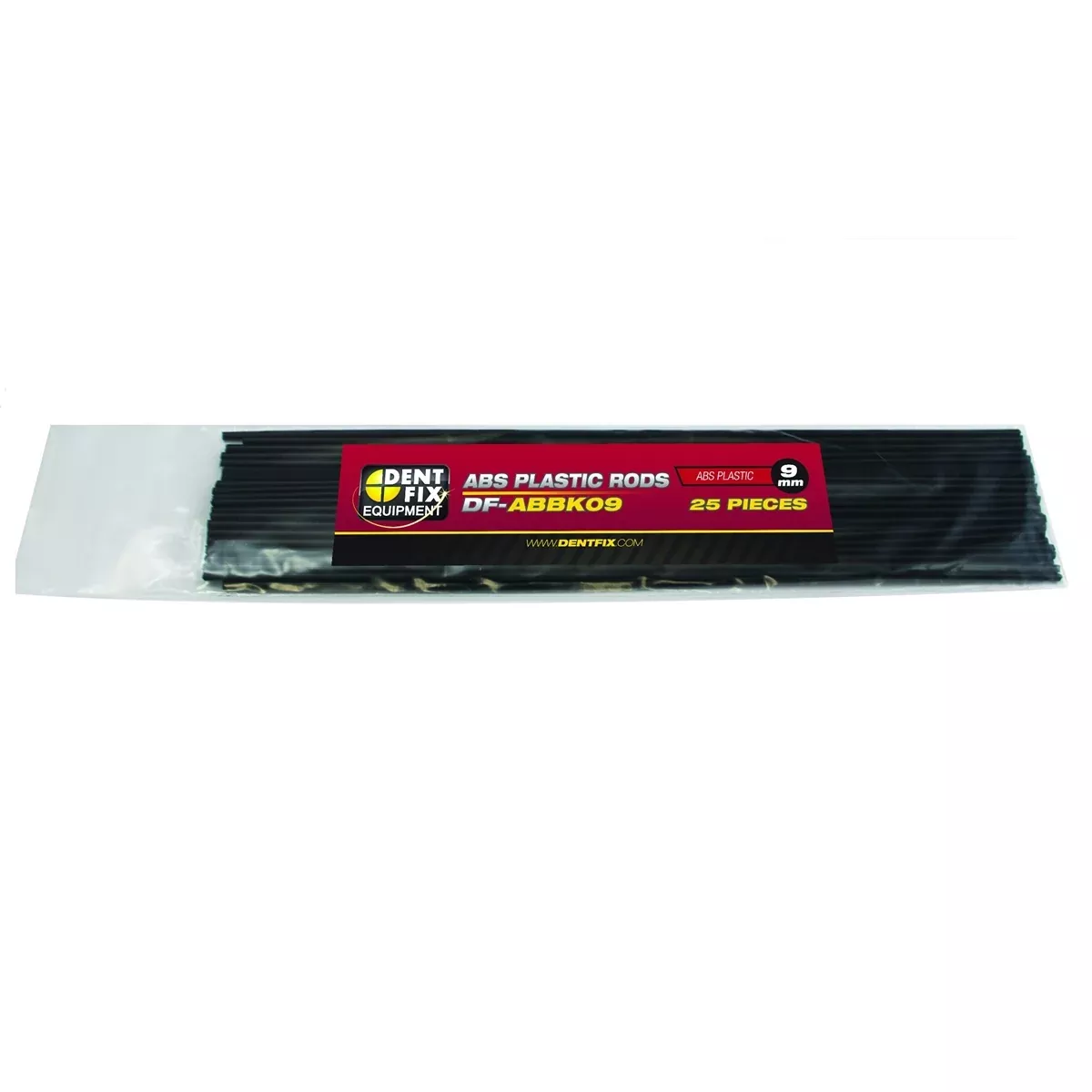 25PK 9mm ABS Plastic Rods Round DENDF-ABBK09 Dent Fix