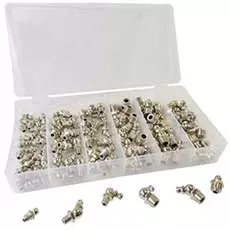 (ATD-357) 110 Pc. SAE Hydraulic Grease Fitting Assortment