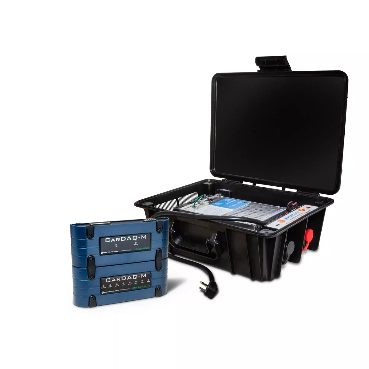 CarDAQ-M-MegaCAN and 90A Battery Maintainer Bundle DRWCDM2-BATMTNR-02 Drew Technologies Inc.