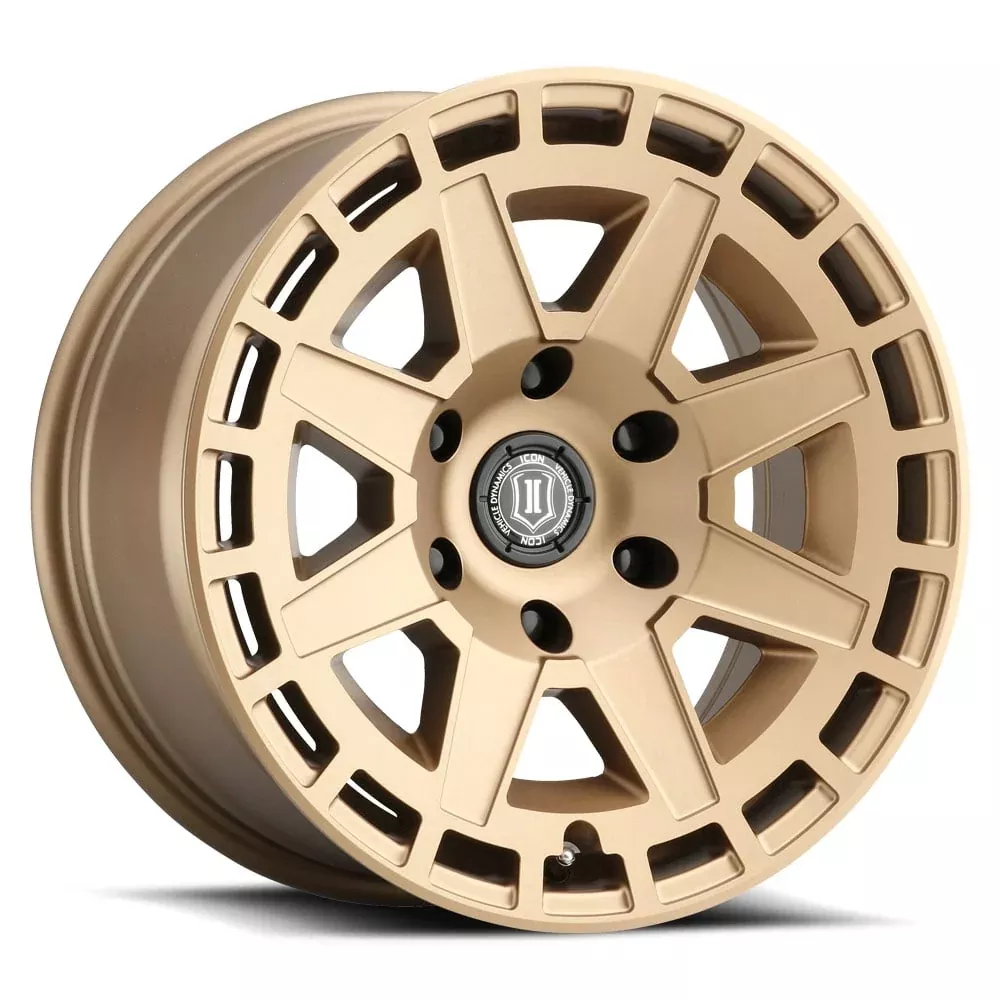 ICON Compass Wheels | Satin Brass