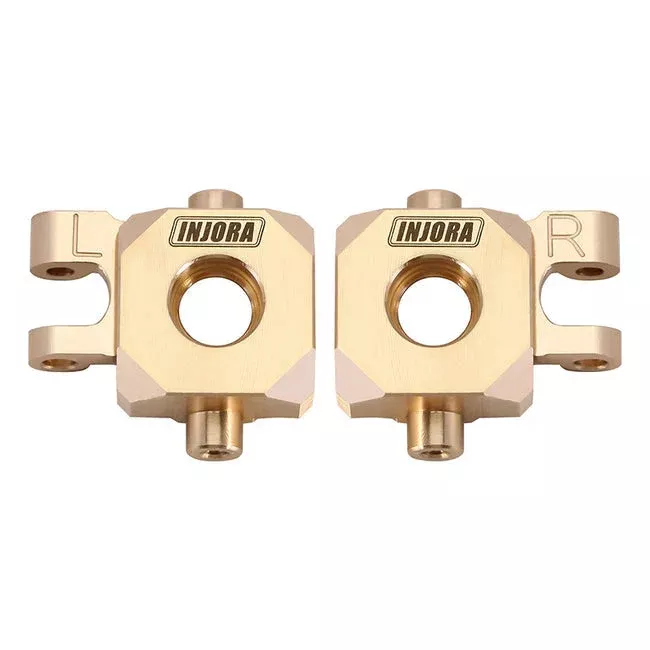 INJORA 11g/pcs Brass Steering Knuckles for 1/18 TRX4M (2) (4M-04)