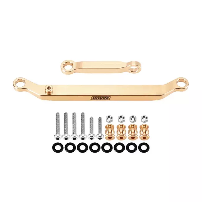 INJORA 14g Heavy Brass Steering Links for 1/24 Axial SCX24