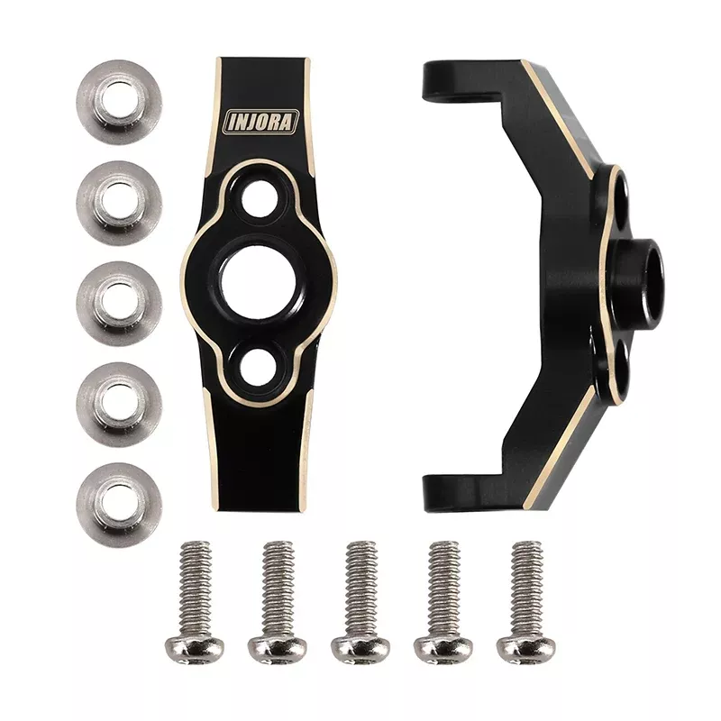 INJORA Black Brass C Hub for 1/18 TRX4M