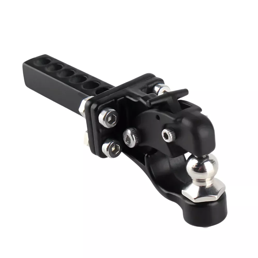 INJORA Metal Trailer Tow Hitch Hook for 1/10 RC Crawler - trailer hitch mount with ball