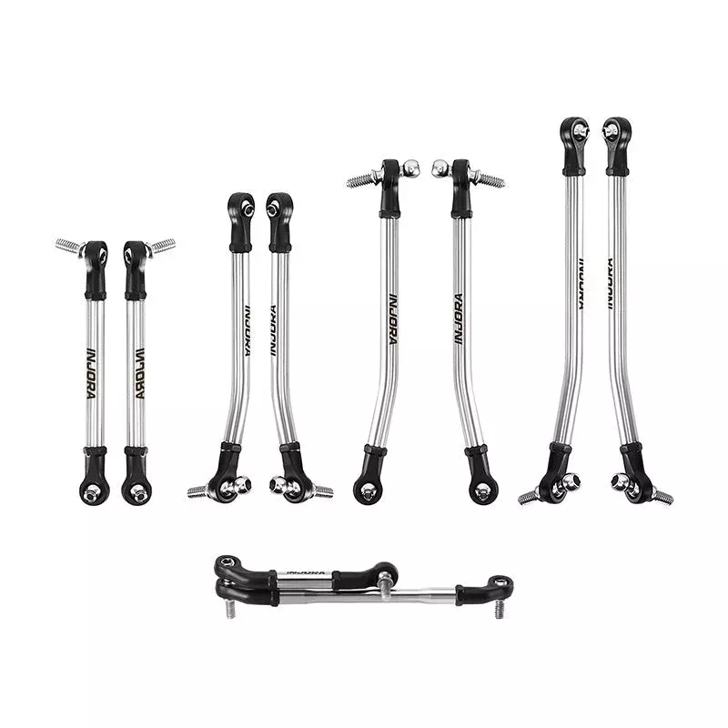 INJORA Stainless Steel High Clearance Links Set for 1/30 SCX30