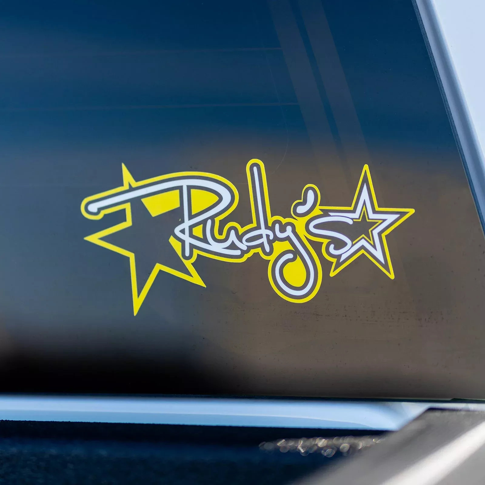 Rudy's Signature Logo Sticker