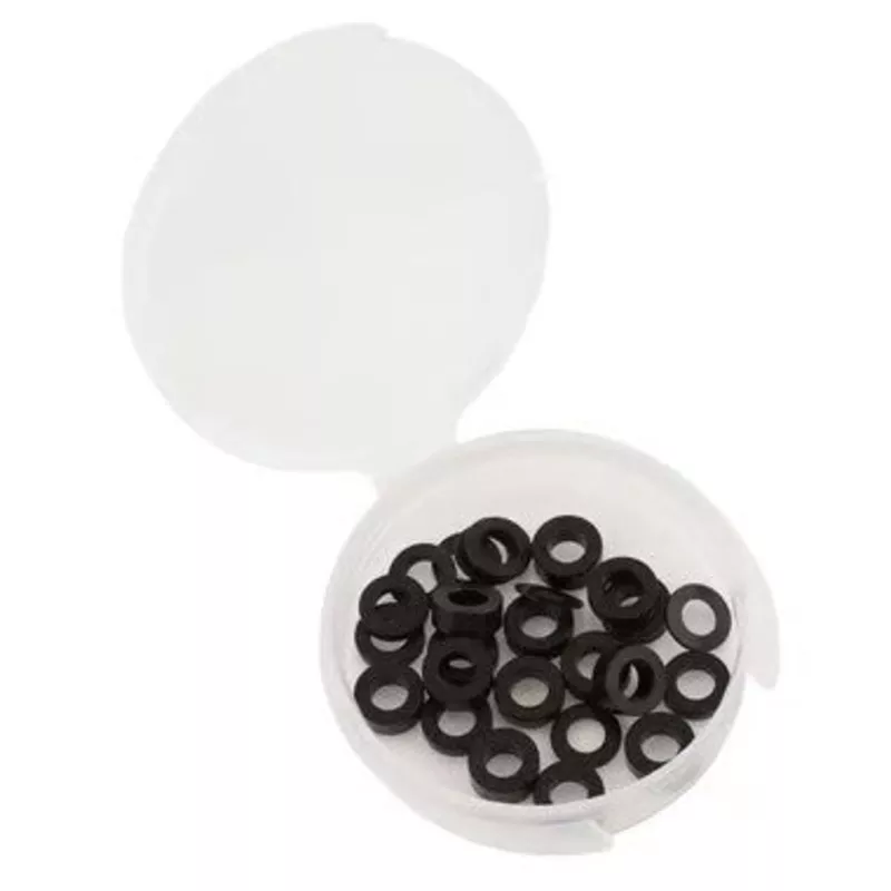 Team Brood 3.5mm Delrin Suspension Spacer Kit w/Plastic Container (24) BRO-TBR-35MMDSPACERKIT